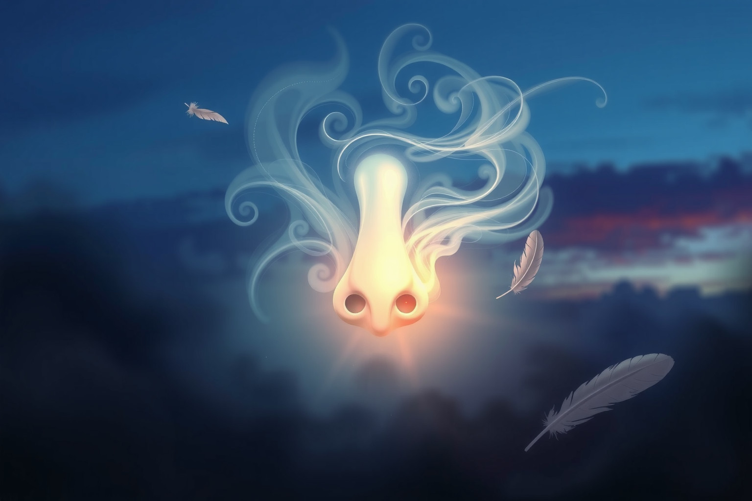 Sognare il naso simboleggia intuizione e percezione nascosta personale.