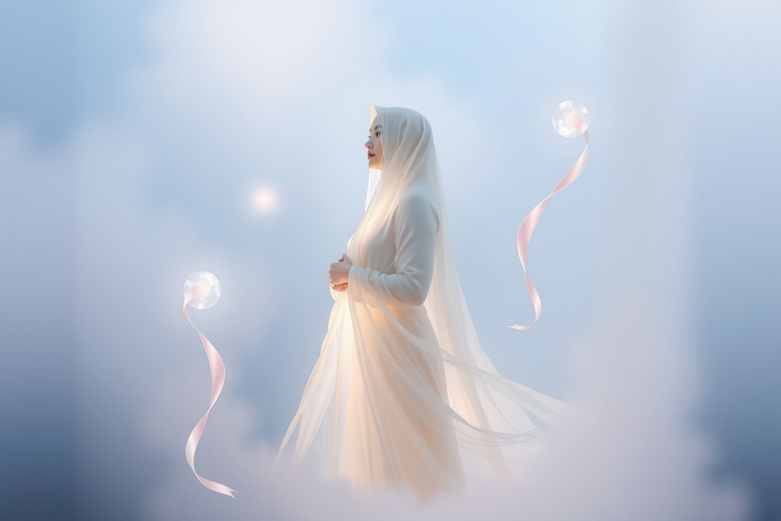 Sognare moglie in bianco simboleggia purezza e nuovi inizi.