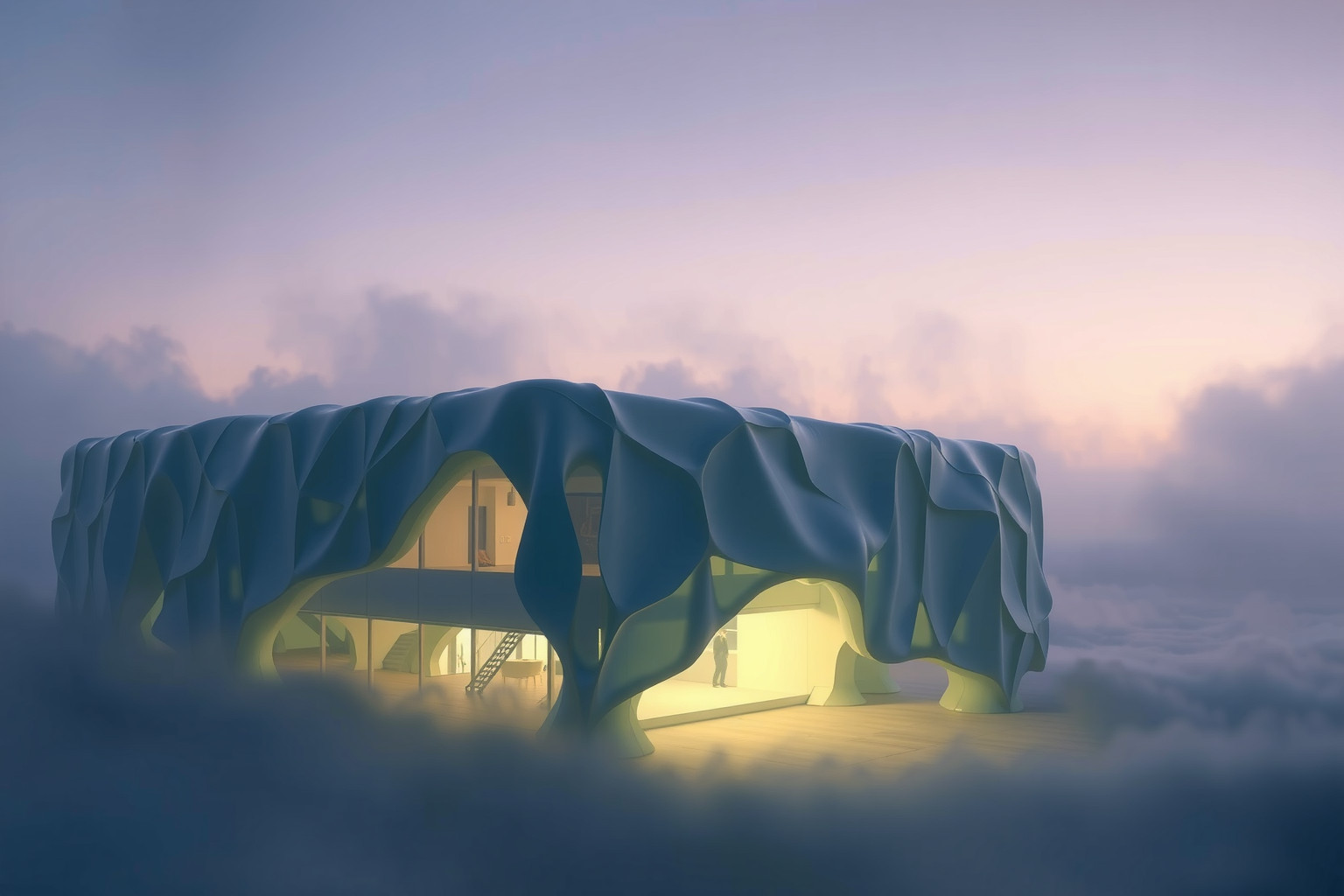 Sognare piombo in un edificio simboleggia pesantezza emotiva nascosta.