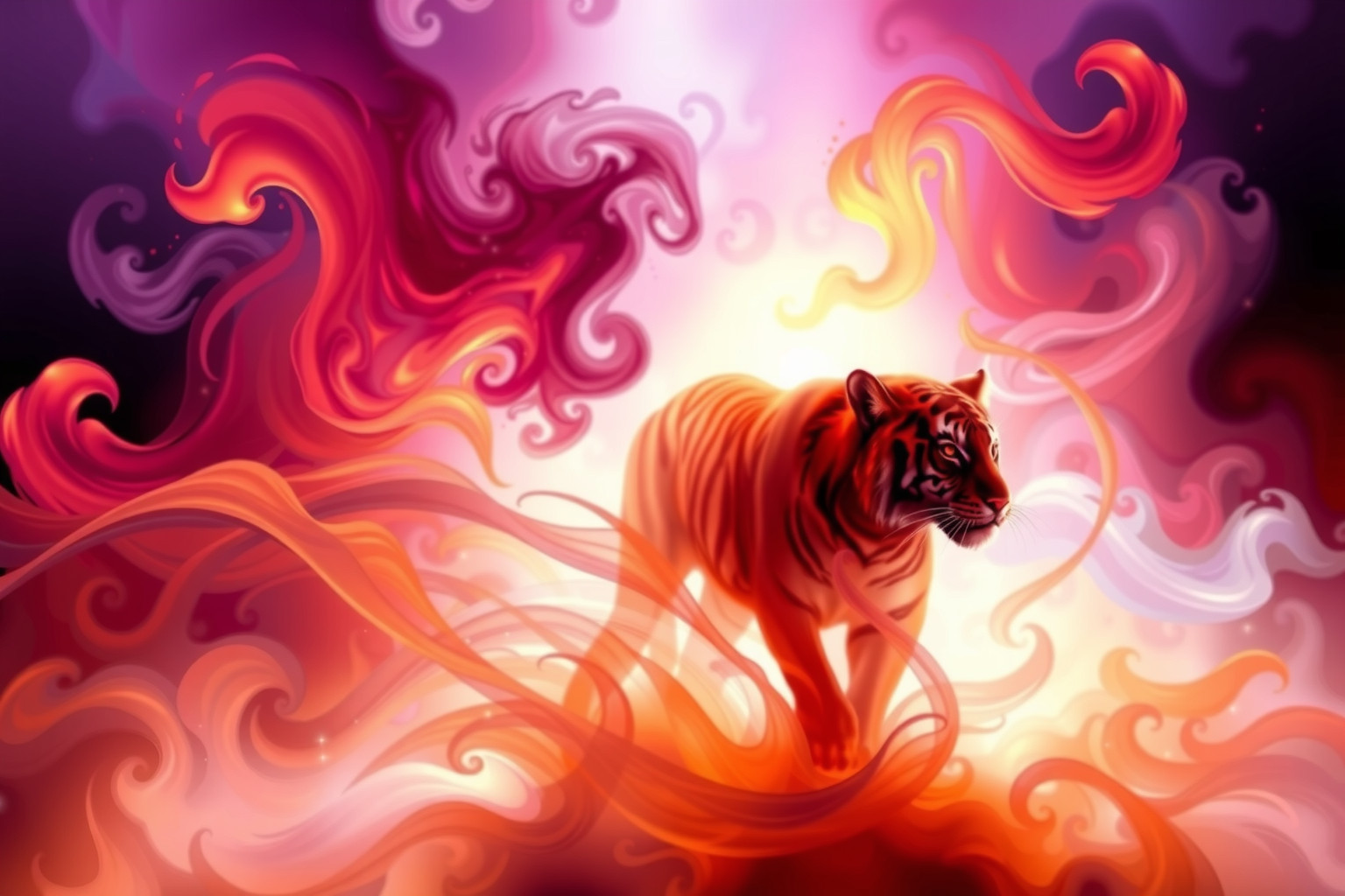 Sognare tigri simboleggia forza interiore e sfide imminenti.