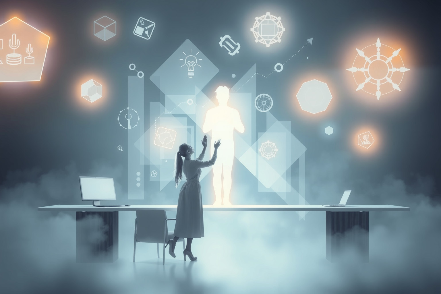 Sognare un aiutante riflette desiderio di supporto per crescere professionalmente.