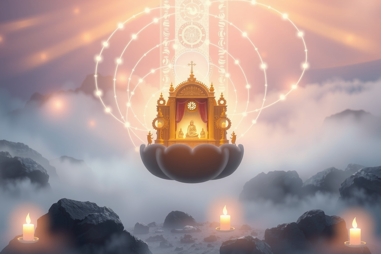 Sognare un altare simboleggia guarigione spirituale e rinnovamento interiore.