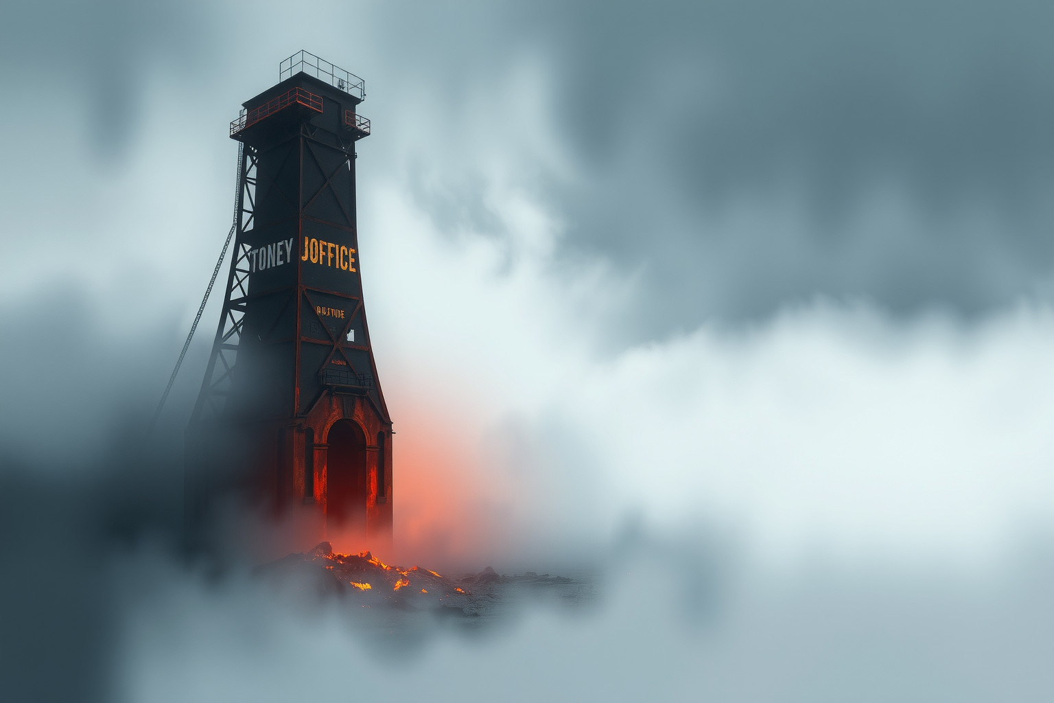 Sognare un altoforno abbandonato riflette perdita di energia e scopo.