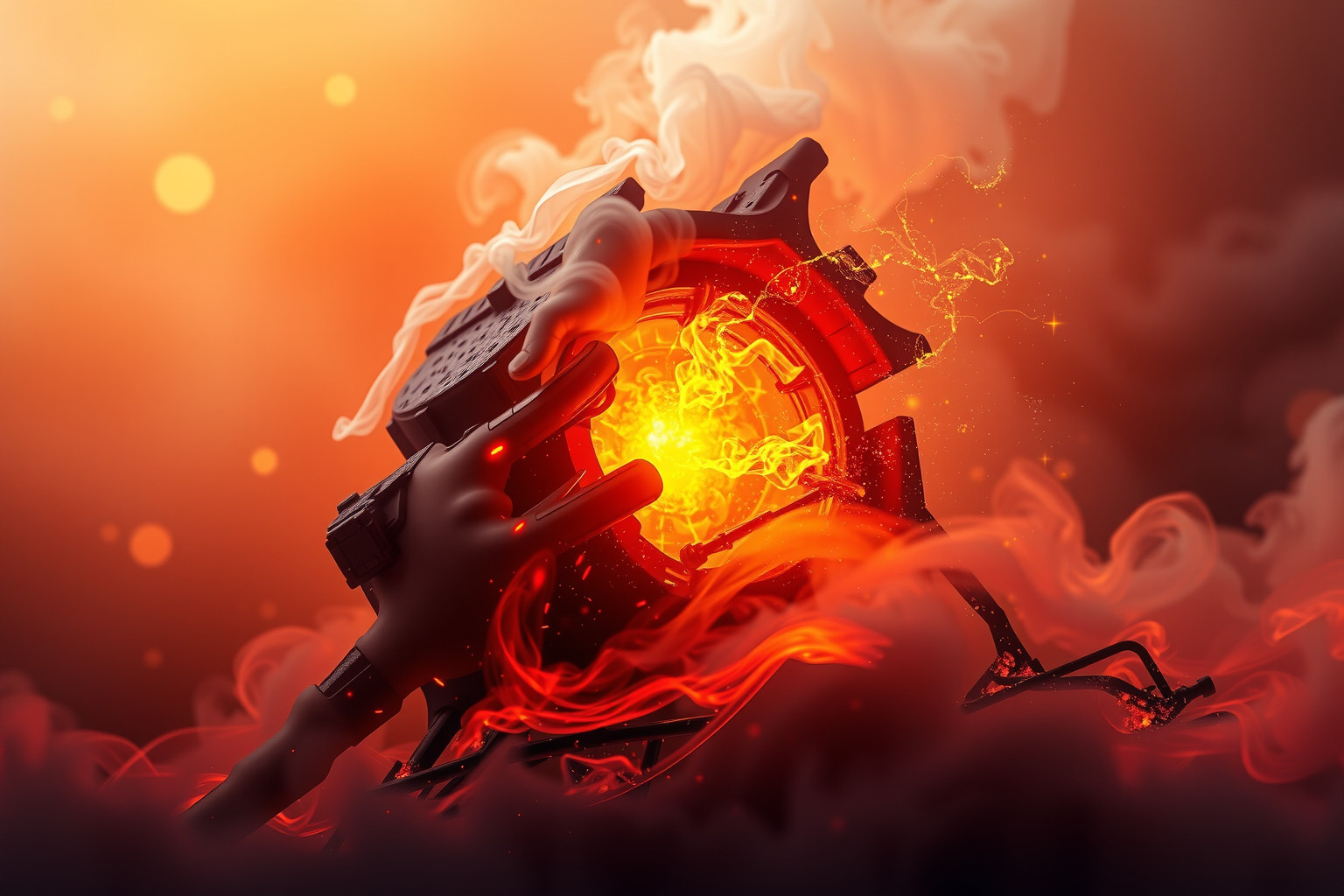 Sognare un altoforno acceso simboleggia energia vitale e produttività.