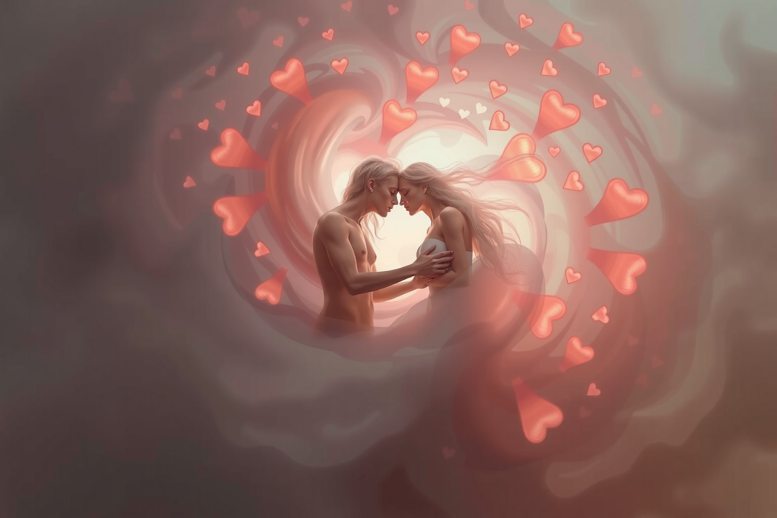 Sognare un amore ricorrente riflette desideri profondi e ossessivi.