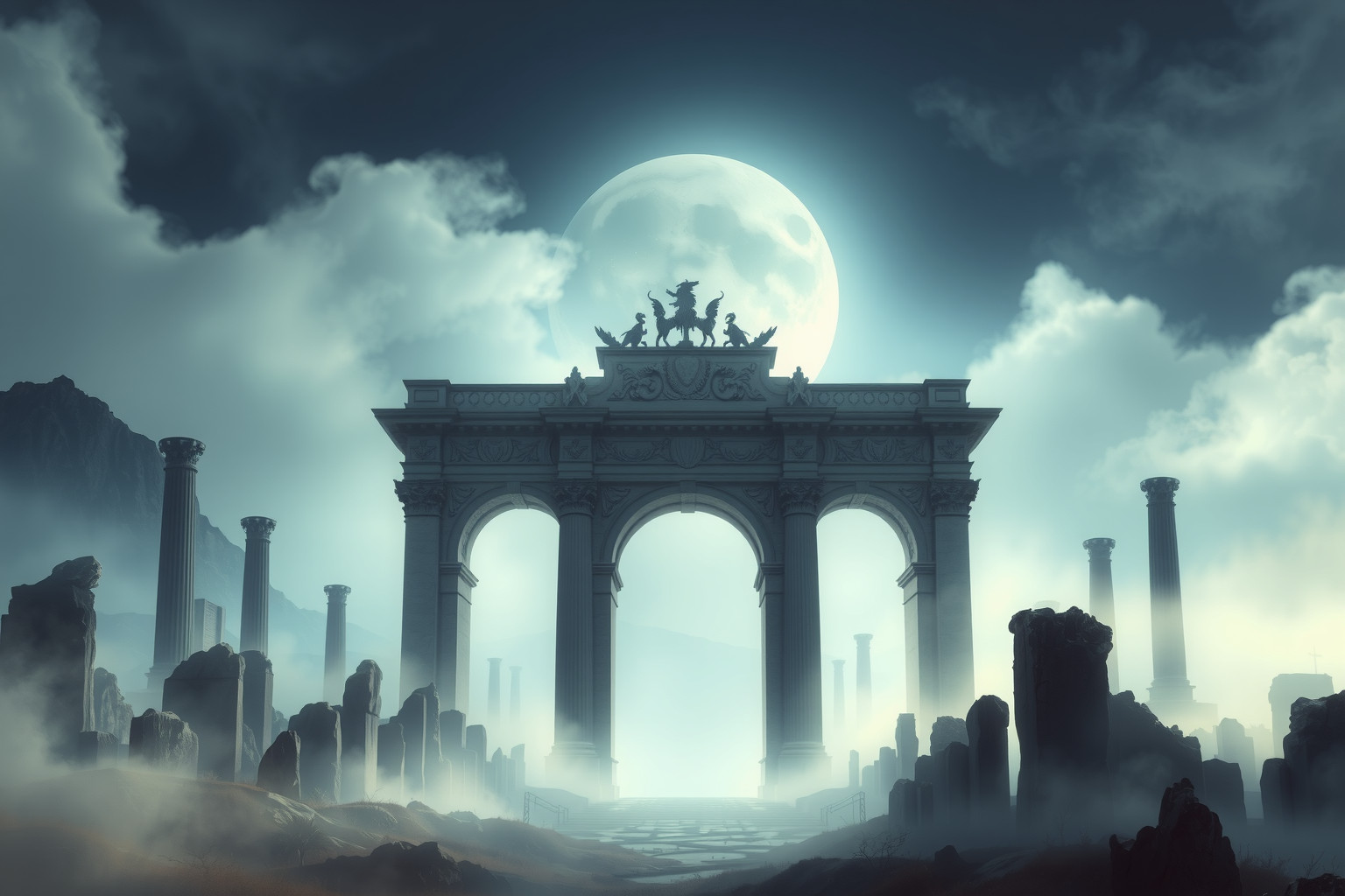 Sognare un arco di trionfo evoca vittoria e riconoscimento storico.