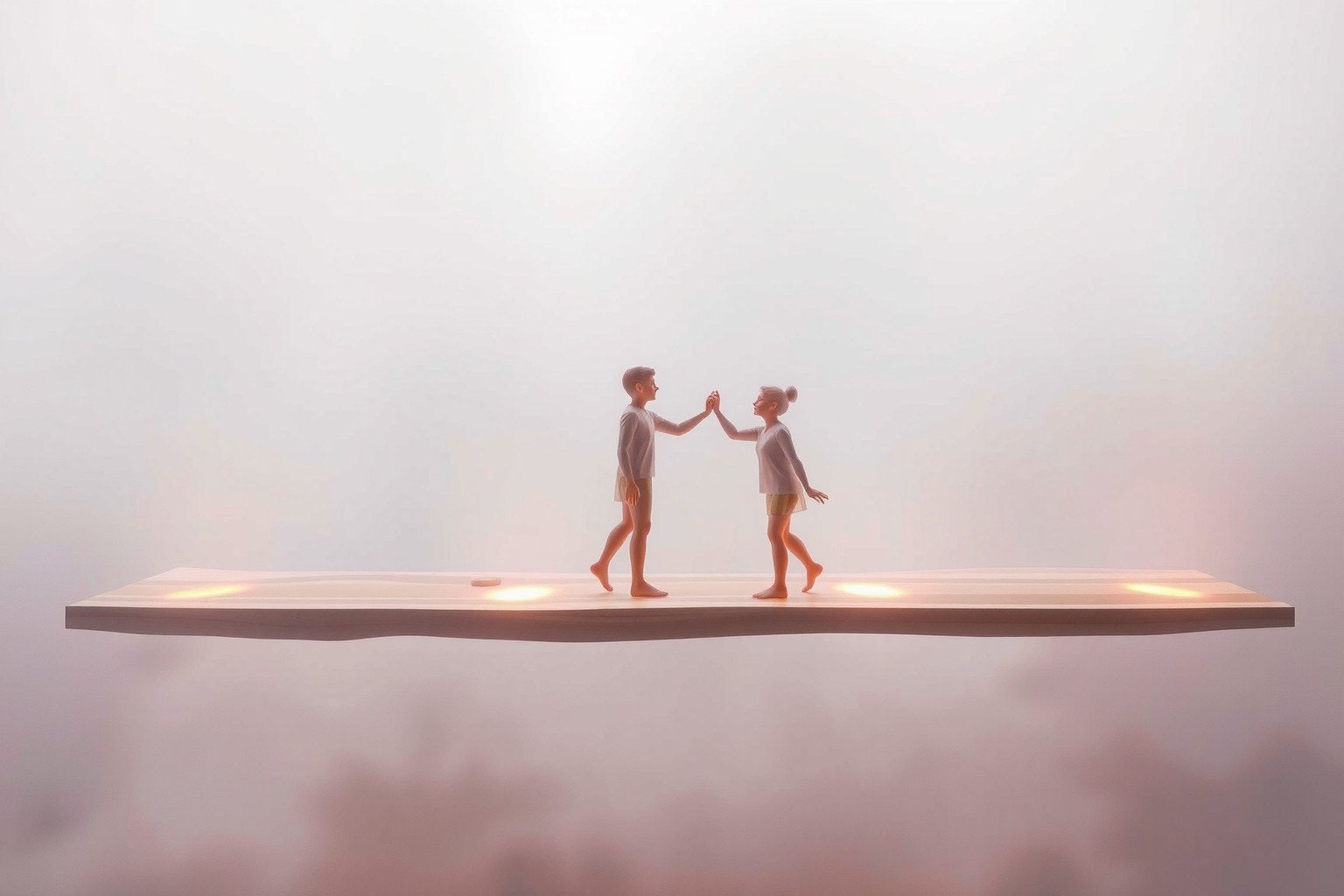 Sognare un asse con altri riflette l'equilibrio nelle relazioni sociali.