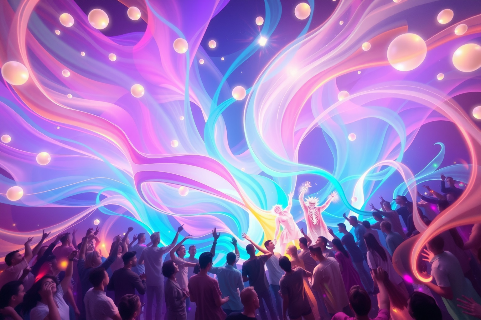 Sognare concerti simboleggia energia collettiva e connessione sociale profonda.