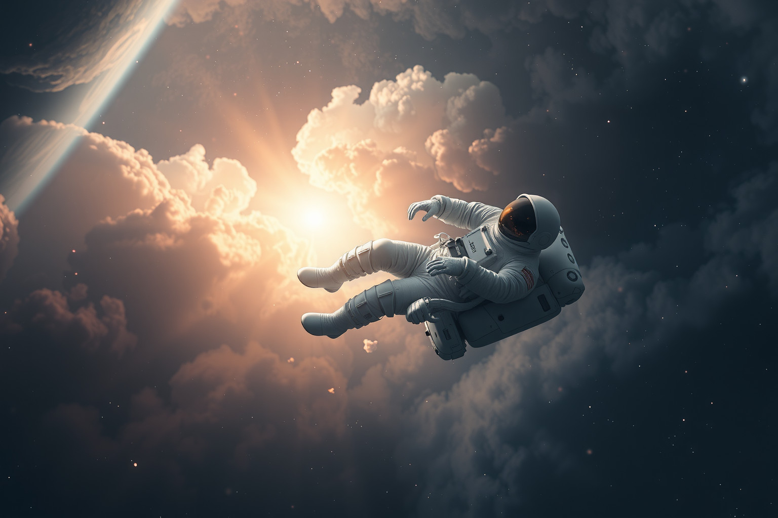 Sognare astronauta con tuta rotta simboleggia perdita di controllo interiore.