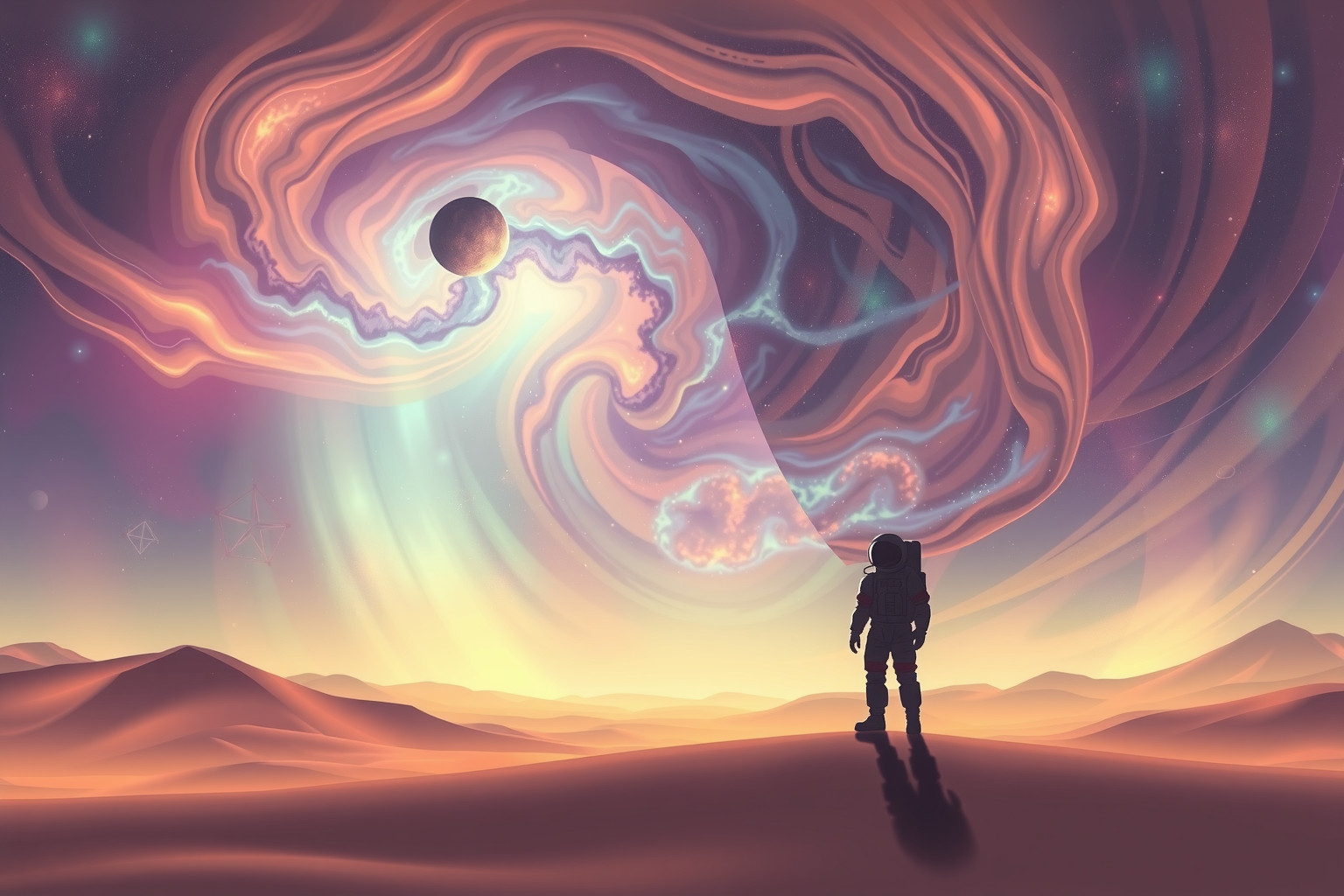 Sognare astronauti simboleggia la scoperta profonda del sé nascosto.