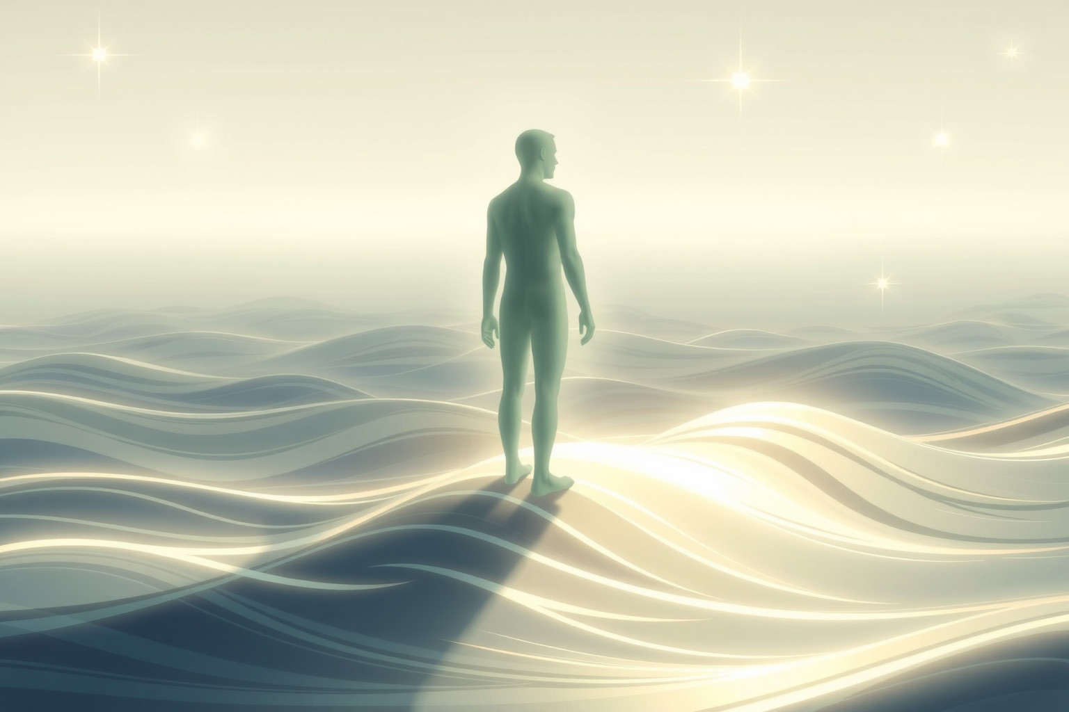 Sognare un bagnino surreale indica protezione in situazioni imprevedibili.