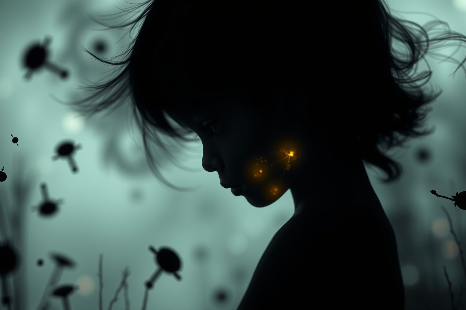 Sognare un bambino malvagio riflette paura dell'innocenza perduta.