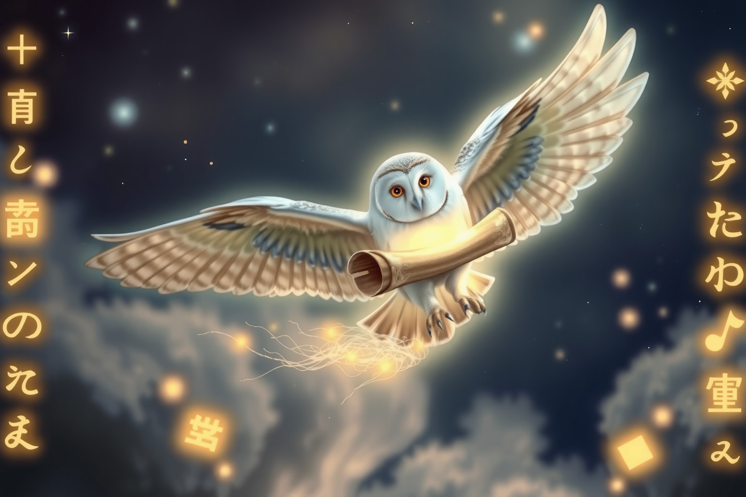 Sognare un barbagianni indica un messaggio misterioso in arrivo.