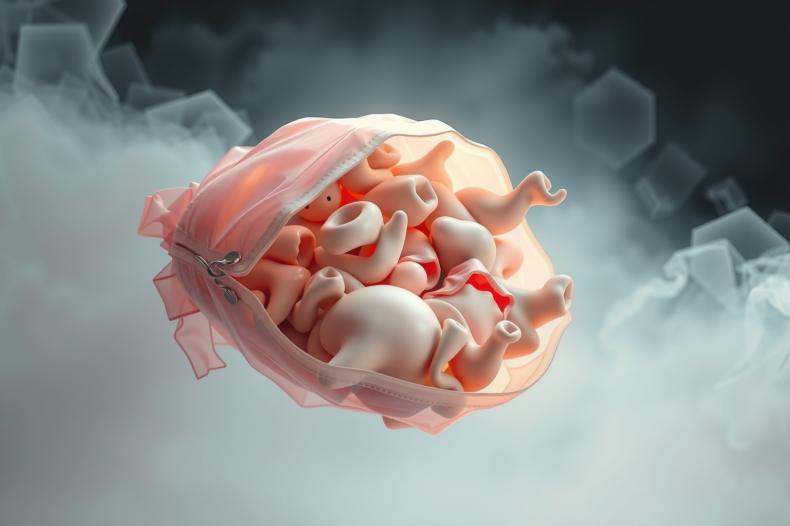 Sognare borsello pieno indica confusione e disordine emotivo interiore.