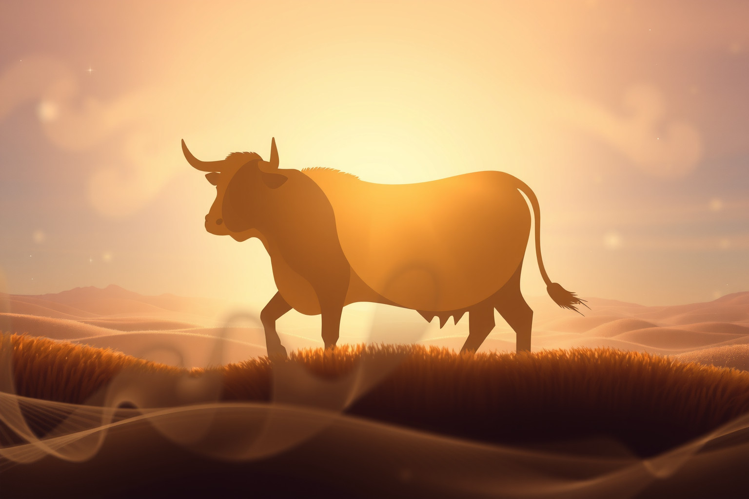 Il bue nei sogni simboleggia resistenza e impegno costante.