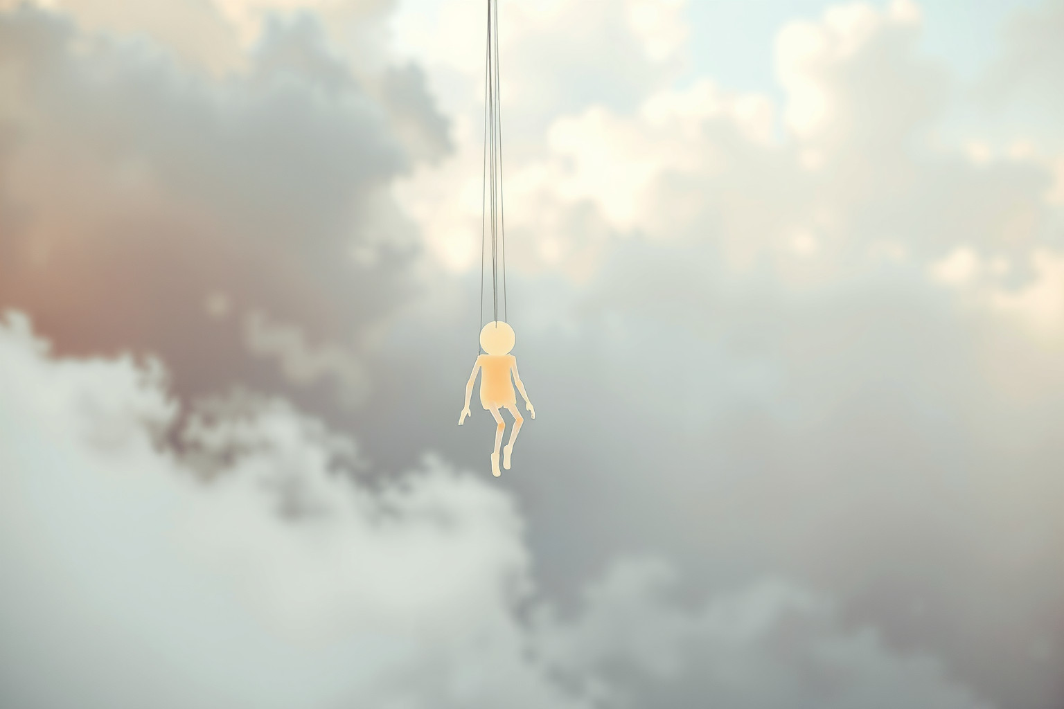 Sognare burattini che fuggono simboleggia desiderio di libertà interiore.