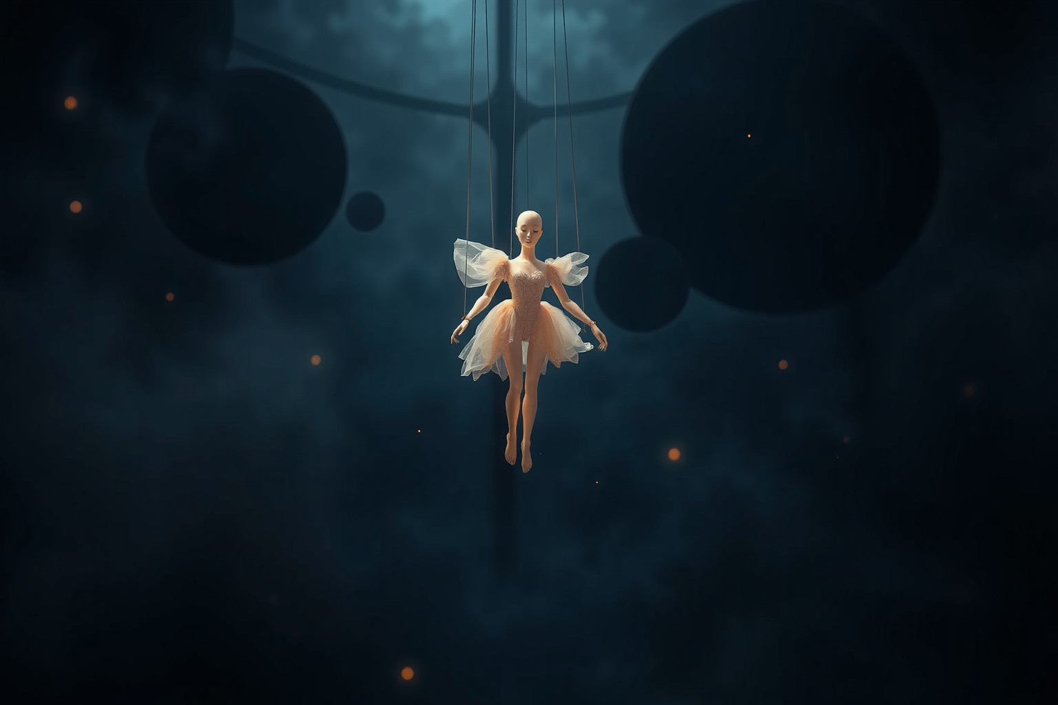 Sognare un burattino senza fili simboleggia libertà e autonomia interiore.