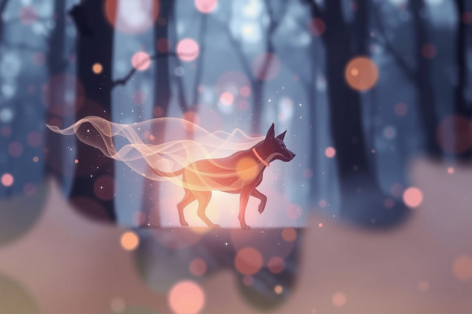 Sognare un cane da caccia che scappa indica insicurezza emotiva nascosta.