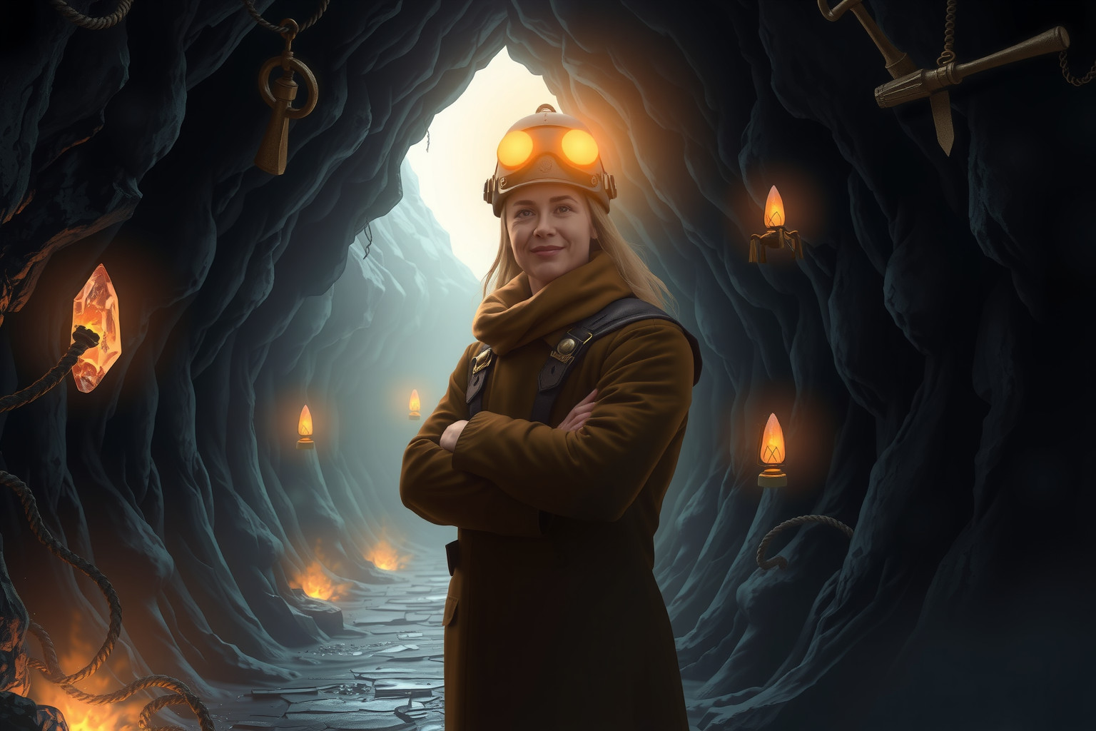 Sognare un caposquadra minerario simboleggia guida nella ricerca interiore.