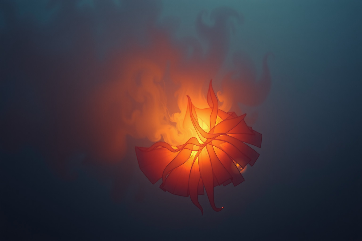 Sognare un cappotto bruciato simboleggia perdita e trasformazione personale.