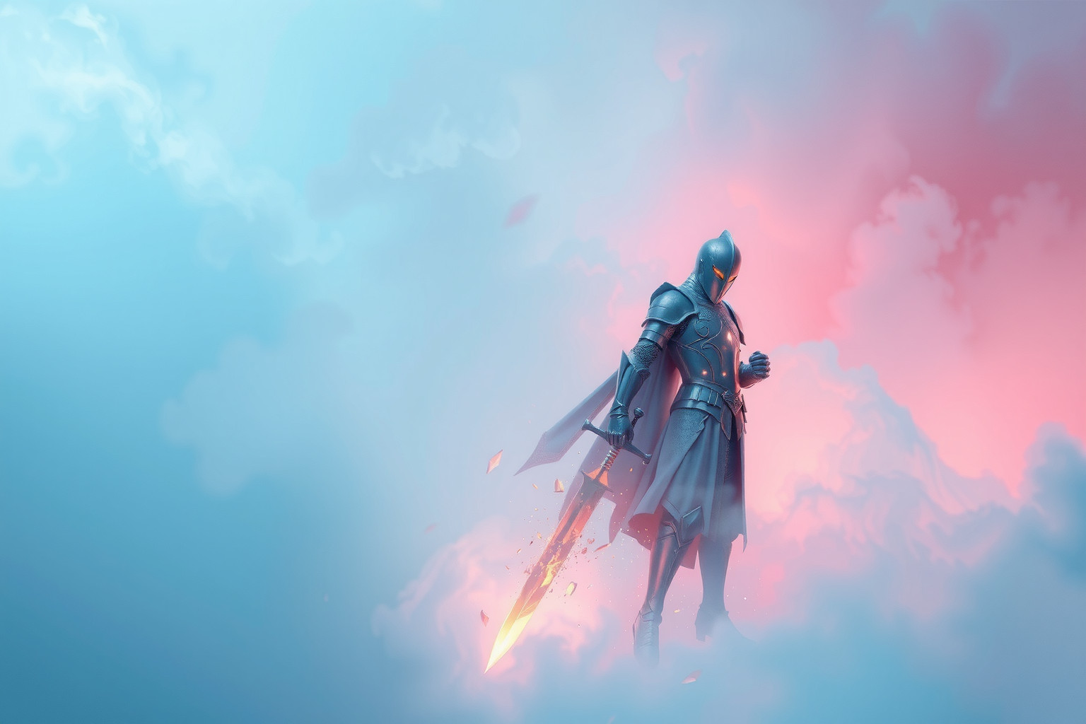 Sognare un cavaliere senza spada simboleggia insicurezza interiore.