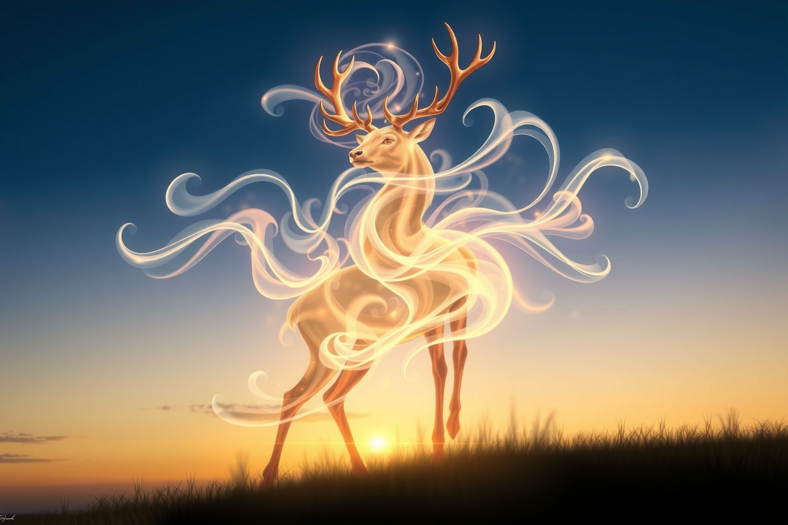 Sognare un cervo in calore simboleggia rinnovamento e pura grazia.