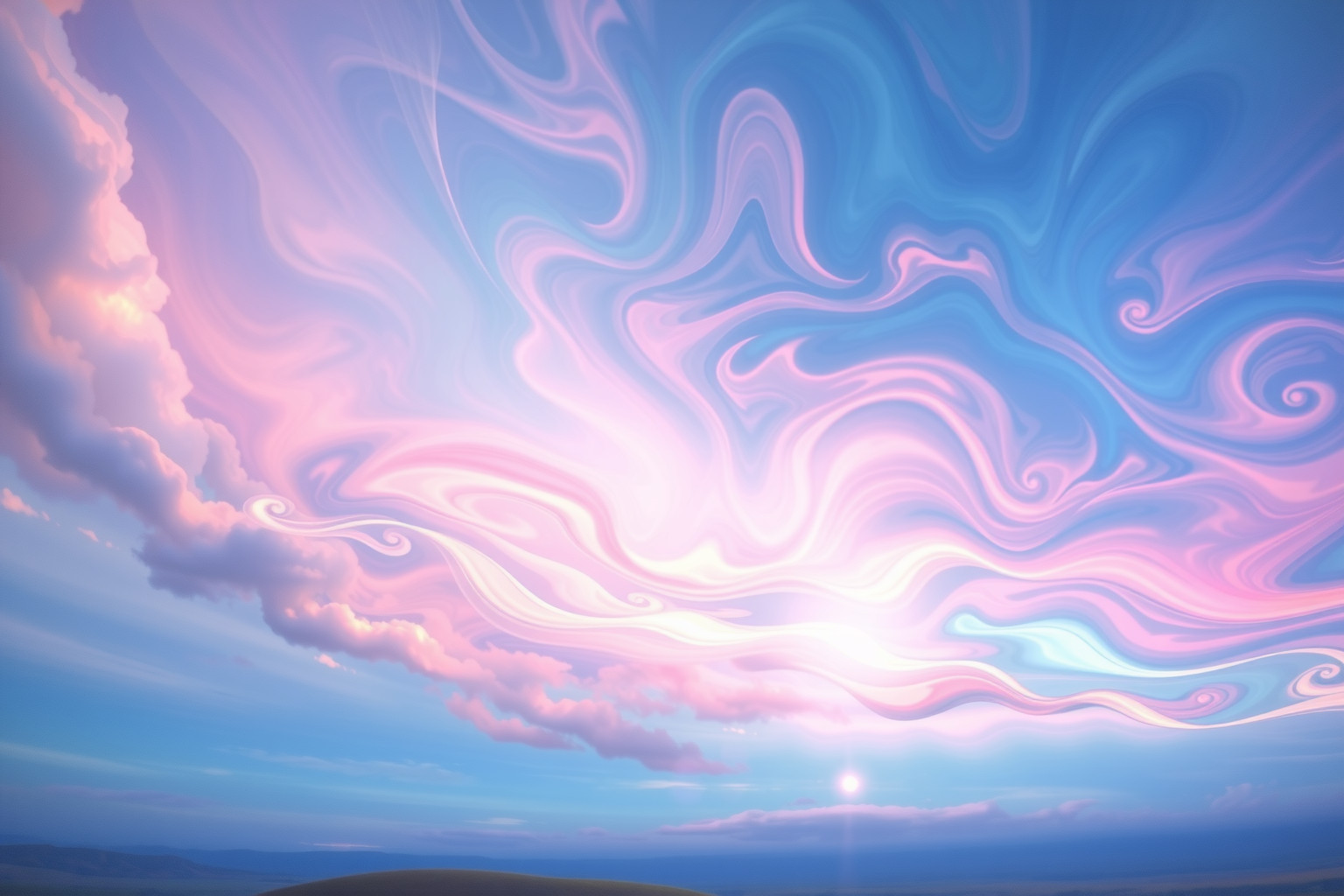 Sognare un cielo vivace simboleggia intuizione e creatività liberata.