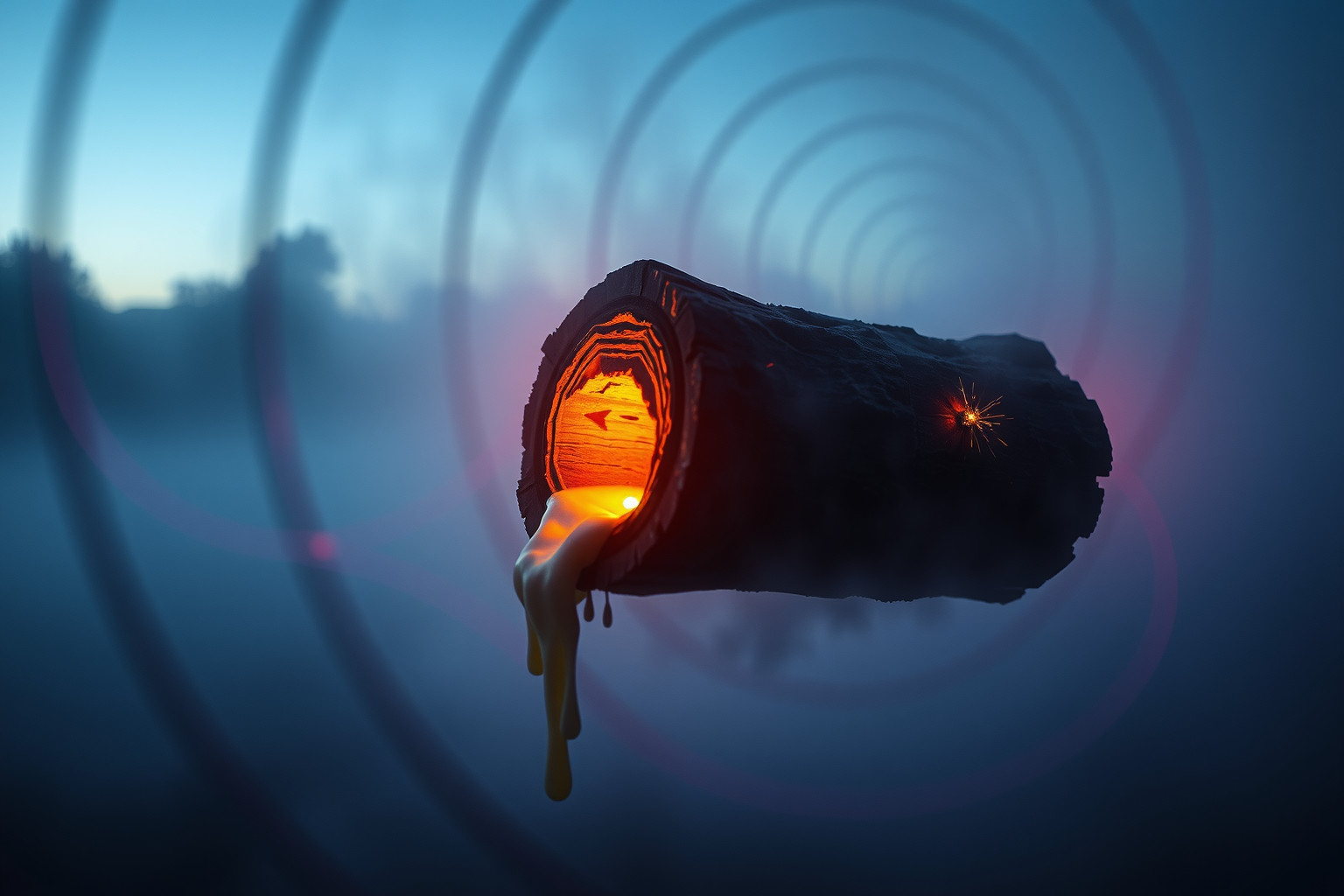 Sognare un ciocco fuori stagione simboleggia confusione emotiva imprevedibile.