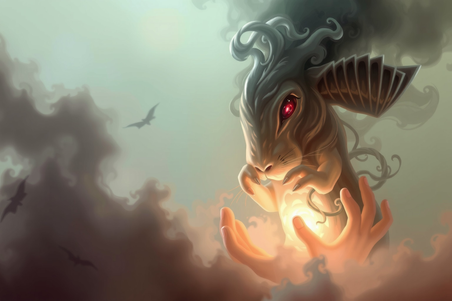 Sognare un coniglio aggressivo riflette lotte interiori nascoste.