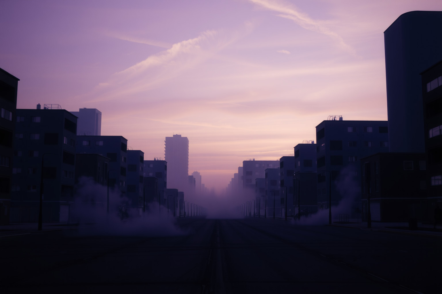 Sognare il crepuscolo in città deserta simboleggia solitudine e riflessione.