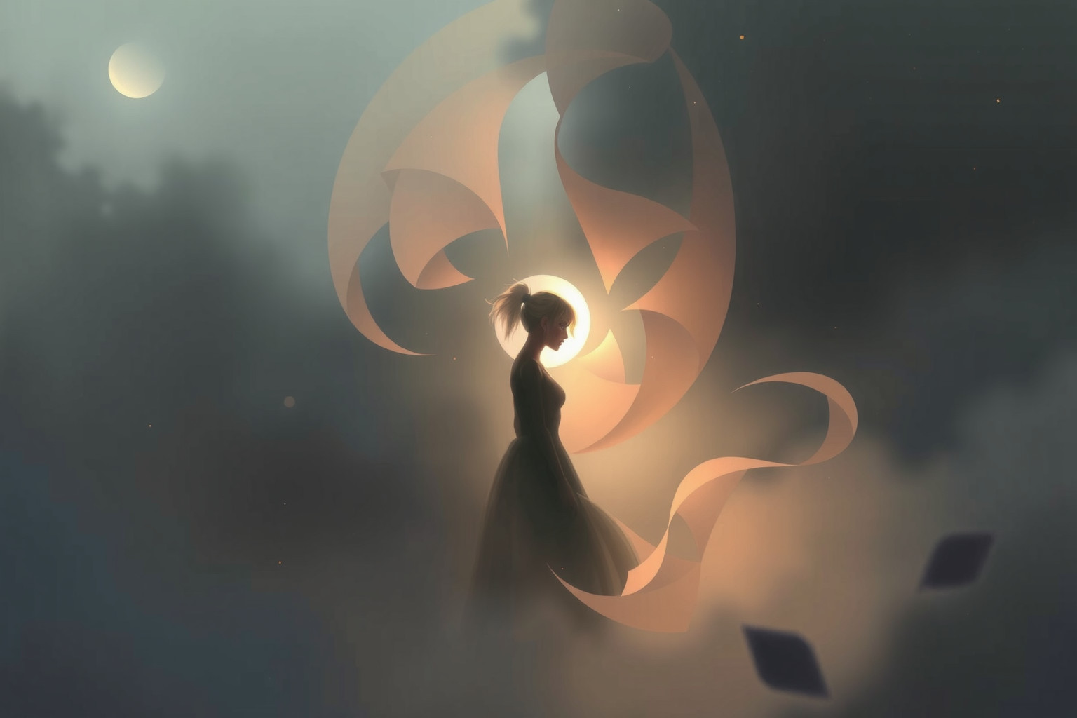 Sognare un custode invisibile riflette protezione nascosta e intuizioni profonde.