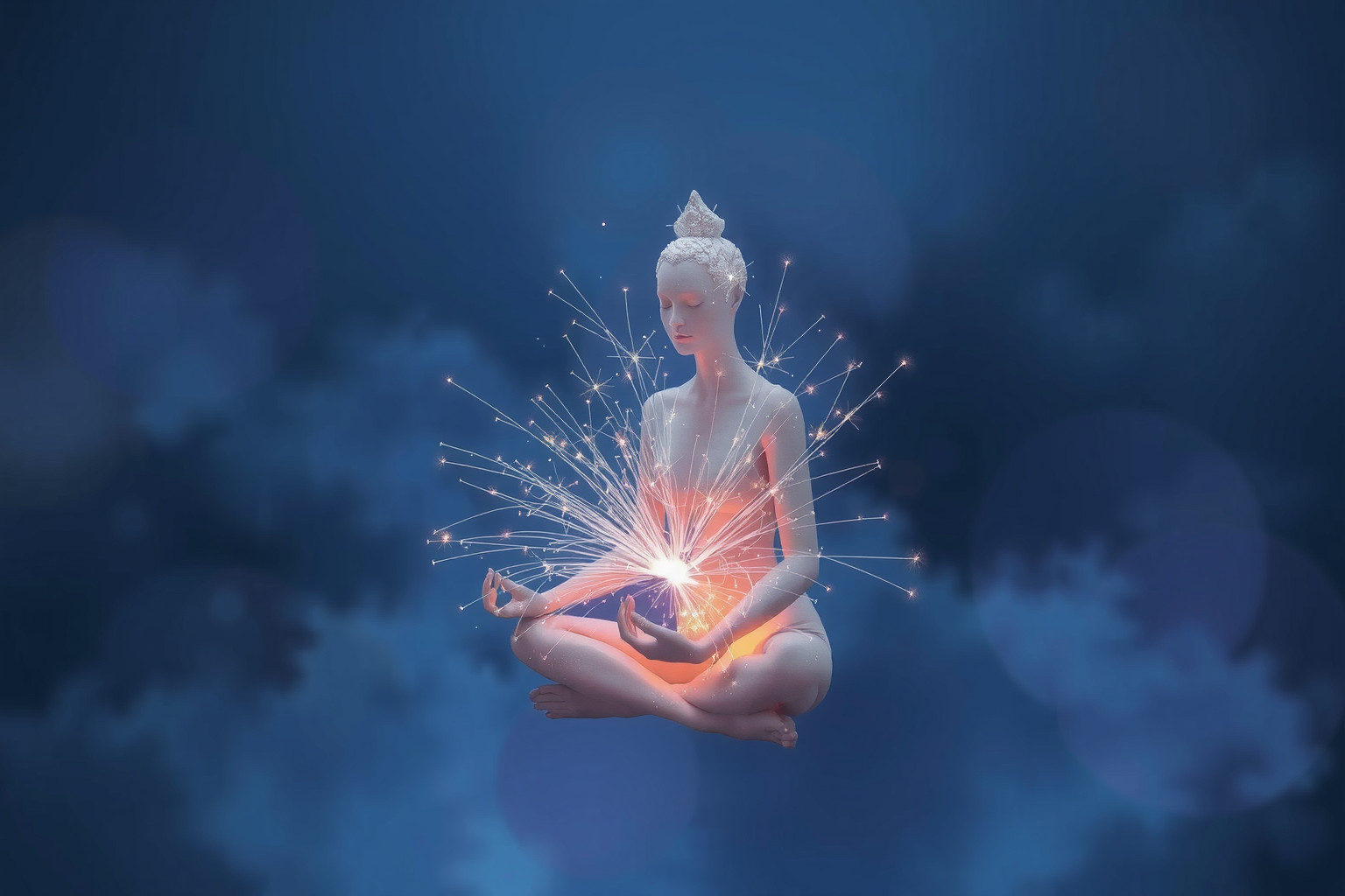 Sognare un fakir che si trafigge simboleggia resistenza e sacrificio interiore.