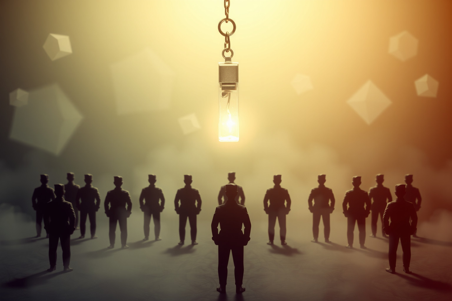 Il fischietto militare simboleggia rigore e comando autoritario.