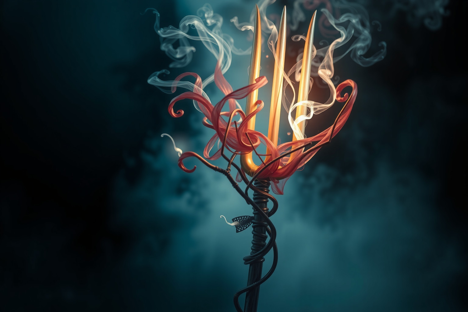 Sognare un forcone può indicare conflitti interiori irrisolti.