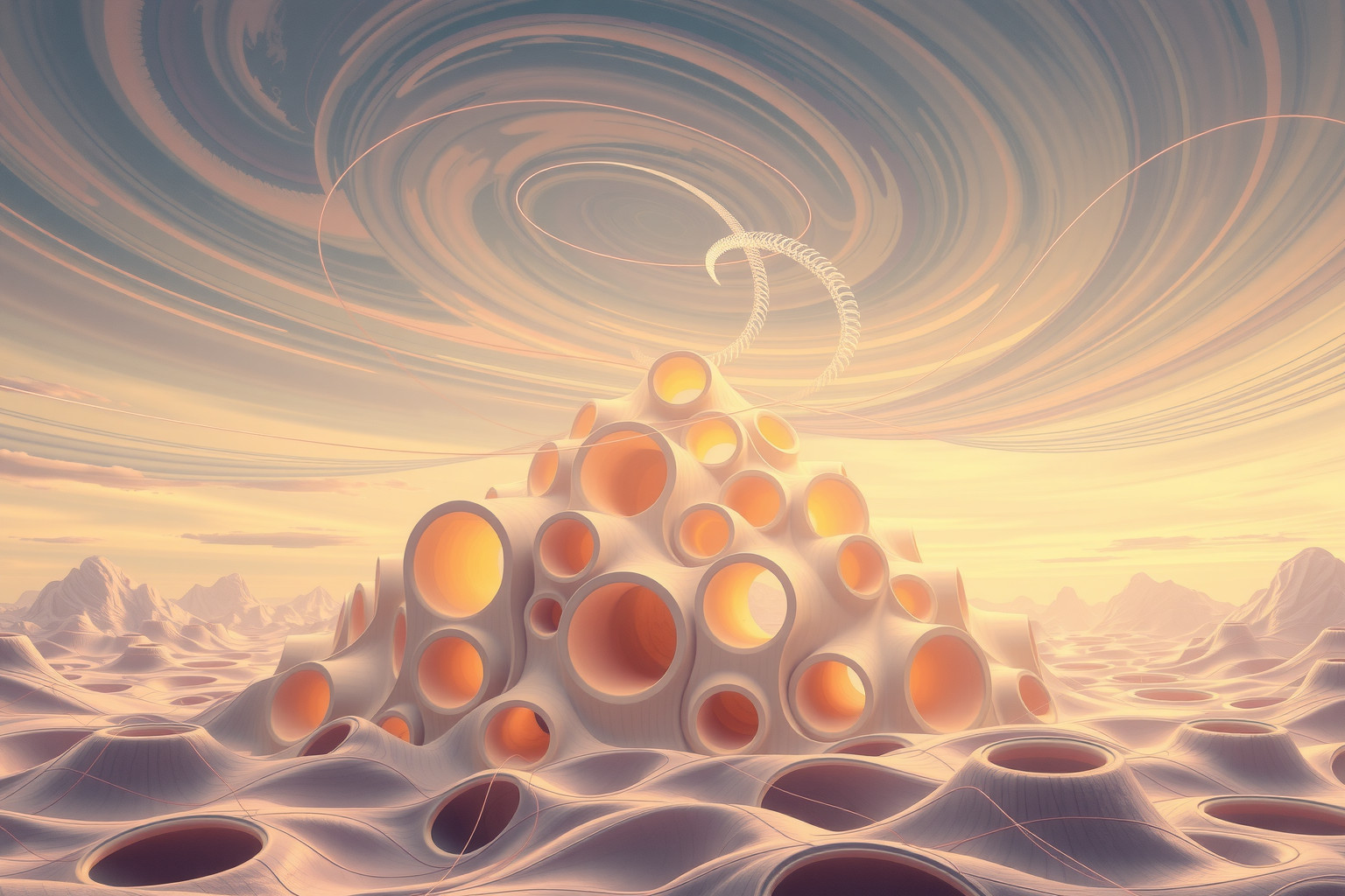 Sognare un formicaio in crescita simboleggia stress e responsabilità crescenti.