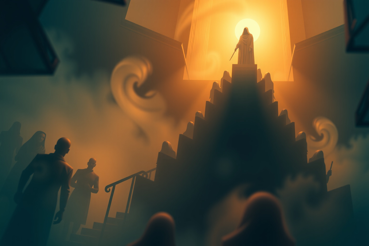 Sognare un guardiano in torre affollata simboleggia protezione condivisa.