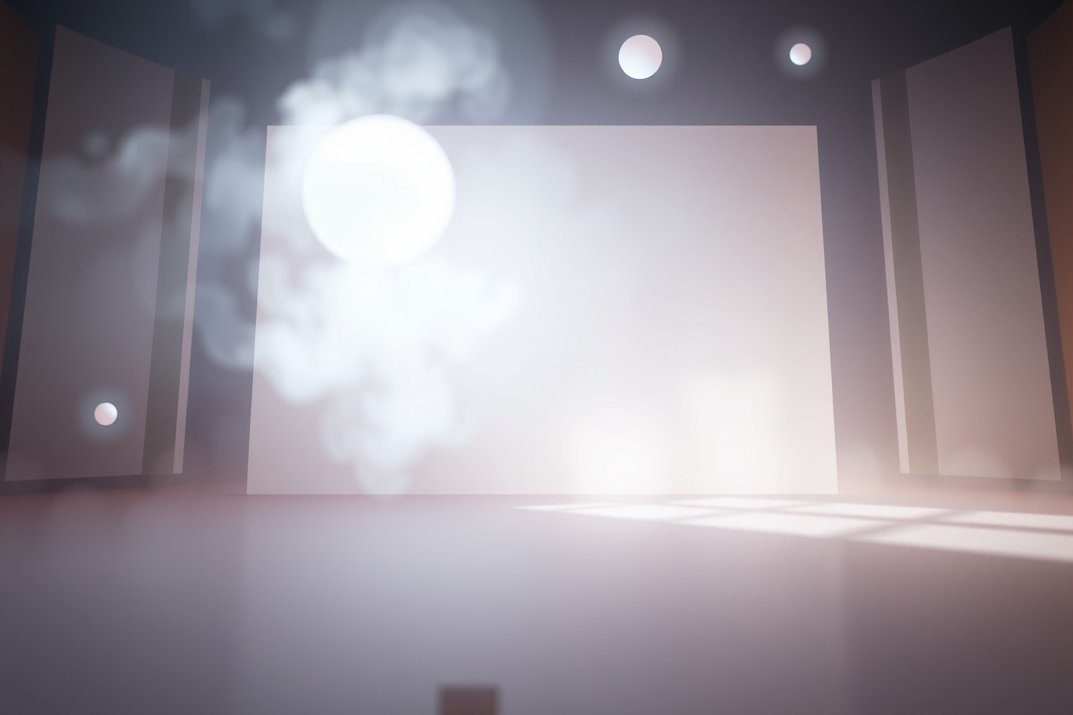 Sognare un insediamento senza pubblico indica isolamento emotivo profondo.