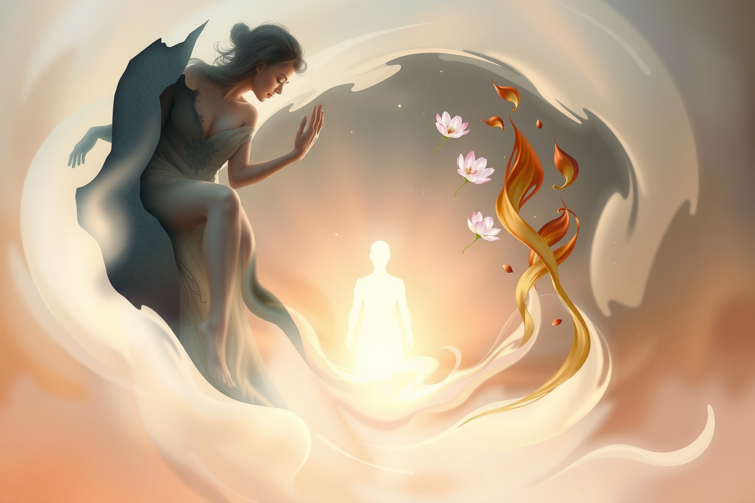 Sognare un laico che si converte simboleggia profonda trasformazione interiore.