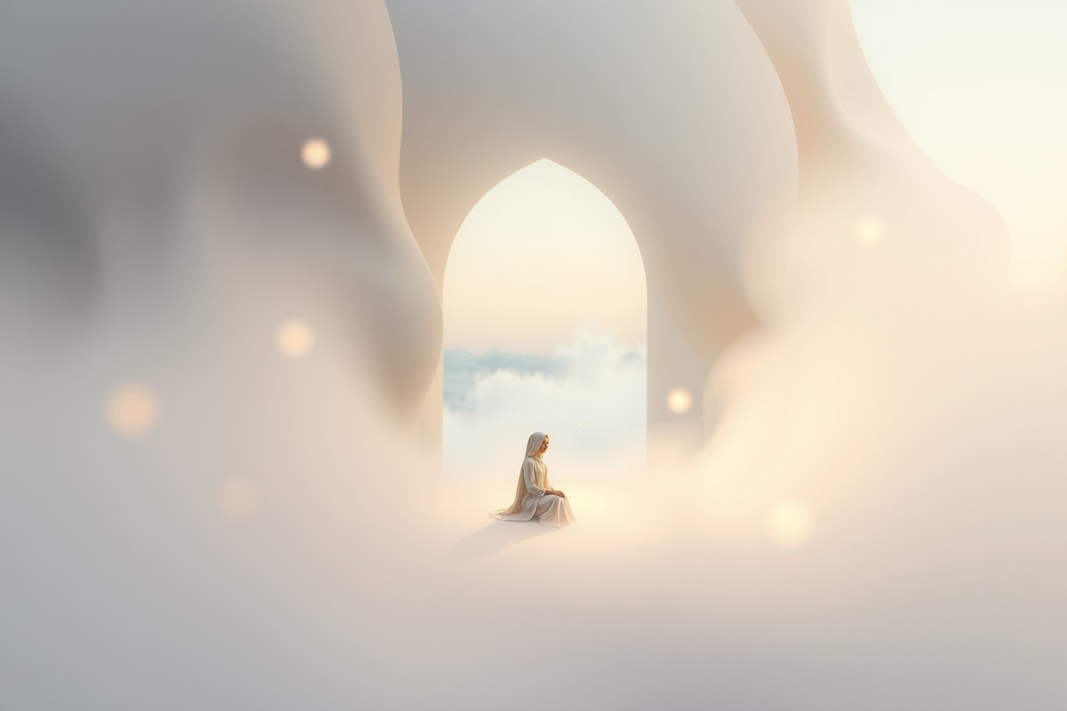 Sognare un laico in monastero simboleggia ricerca interiore o solitudine.