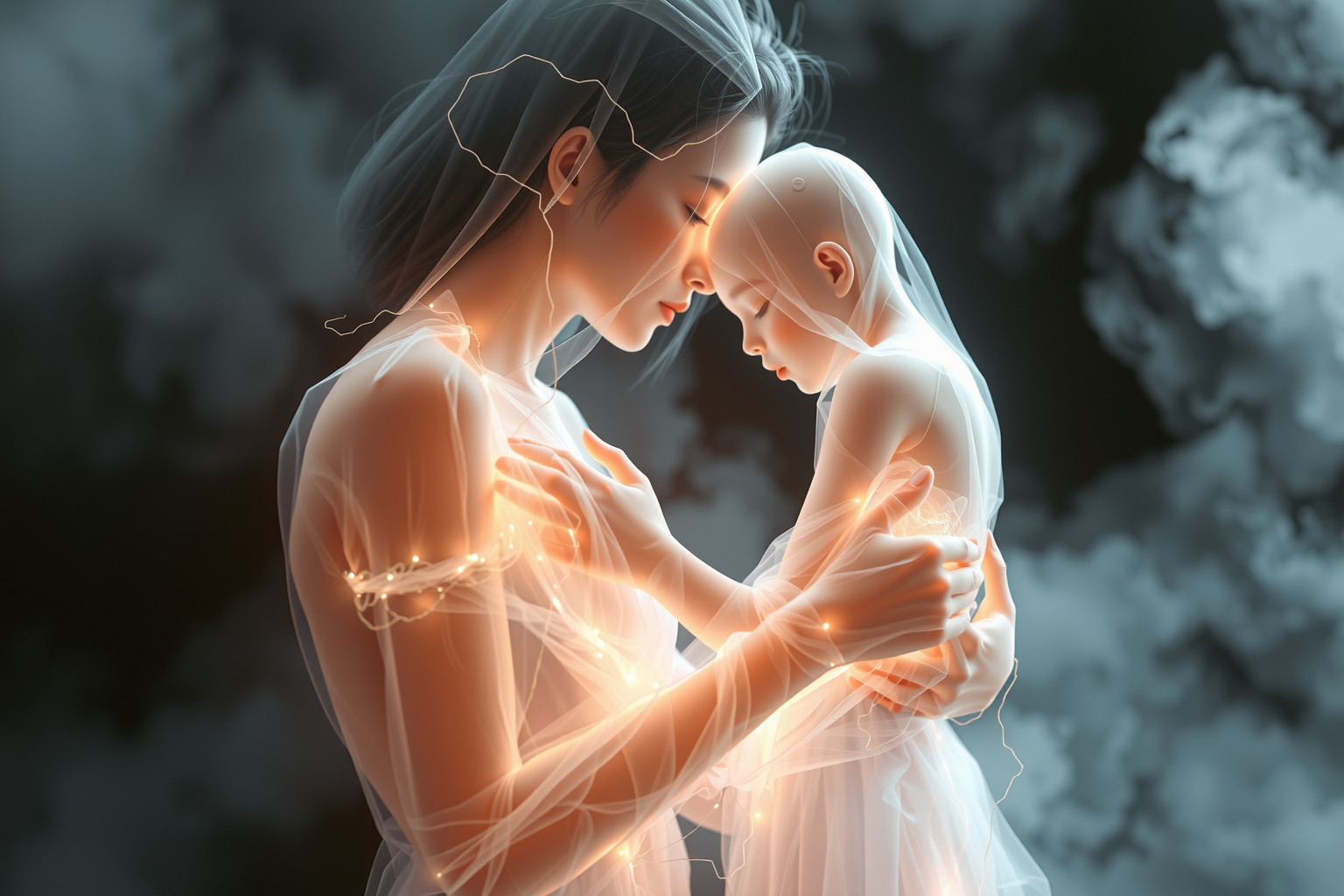 Sognare un lebbroso in famiglia riflette paure e conflitti interiori.