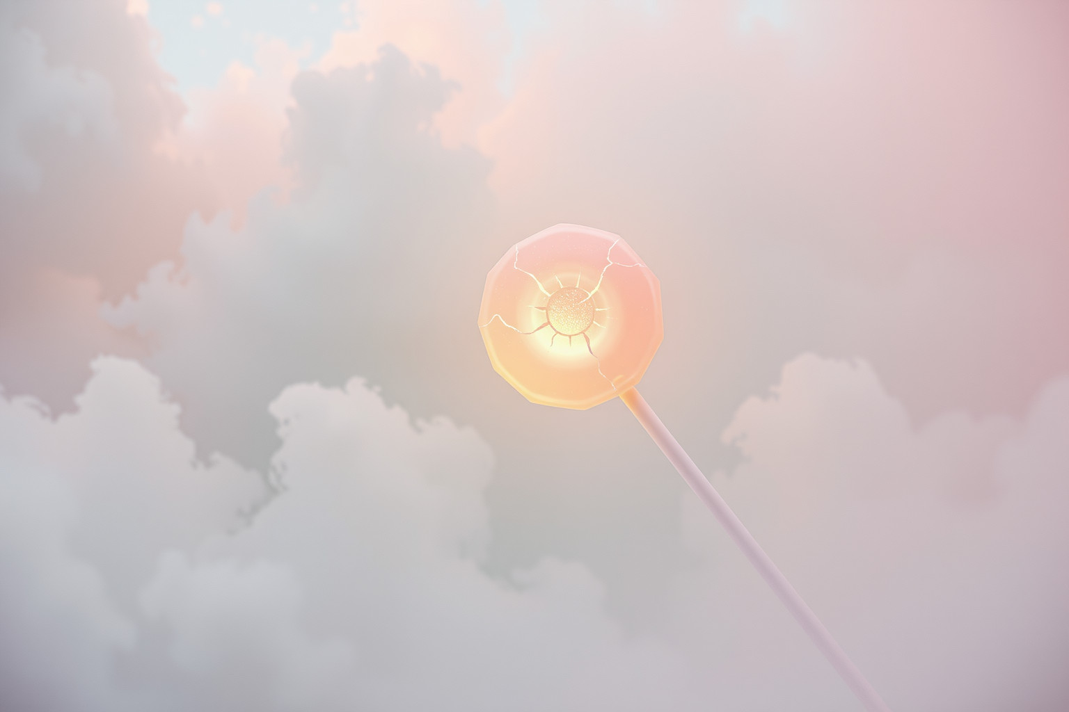 Sognare un lecca-lecca rotto simboleggia delusioni sentimentali imminenti.