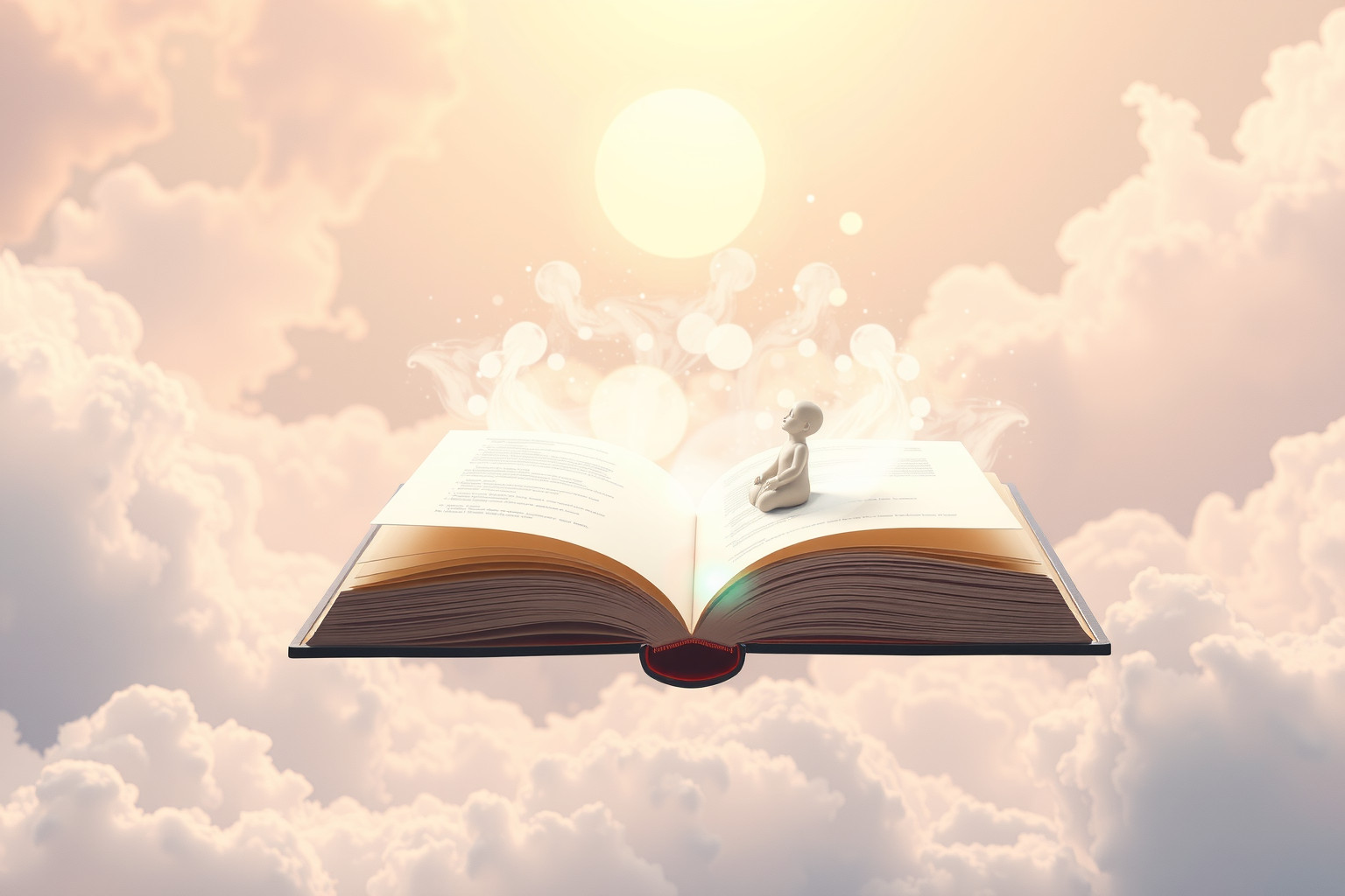 Sognare un libro rilassante simboleggia pace interiore e serenità.