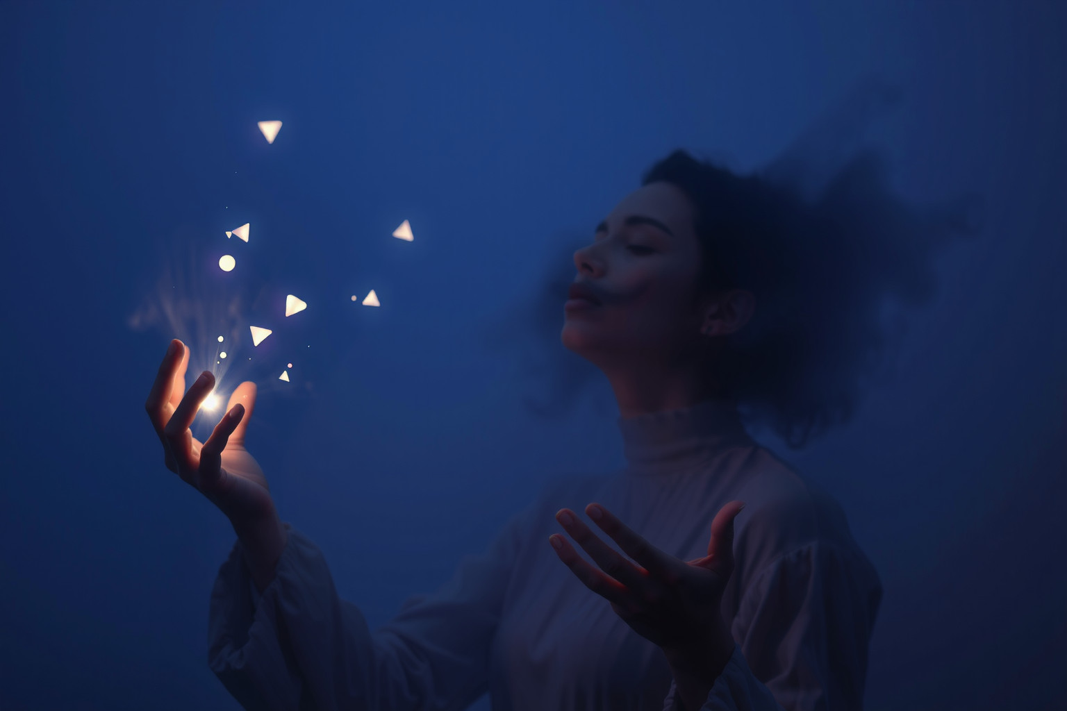 Sognare mesmerista fallito indica perdita di controllo sulle proprie emozioni.