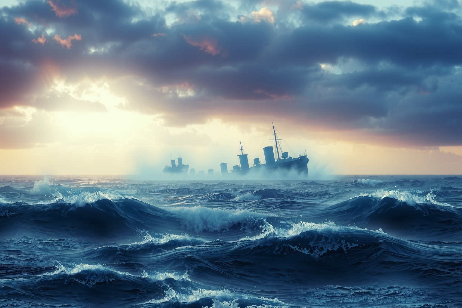 Sognare un naufragio simboleggia paure di perdere il controllo.