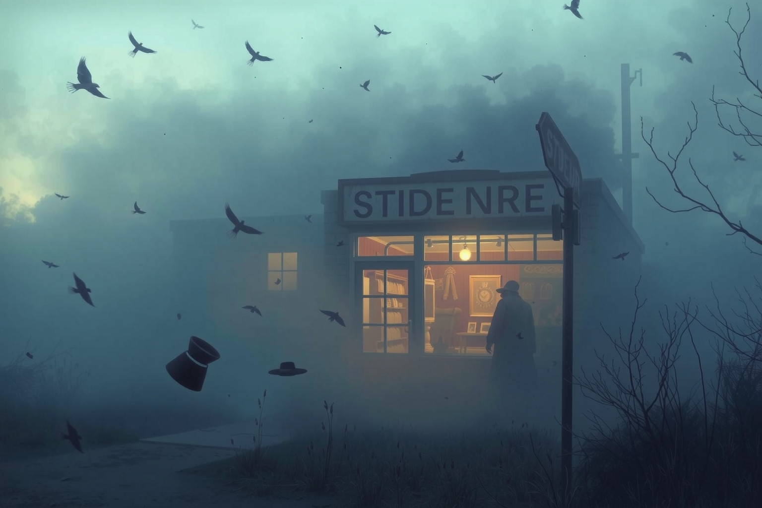 Sognare un negozio vecchio evoca ricordi di tempi passati.