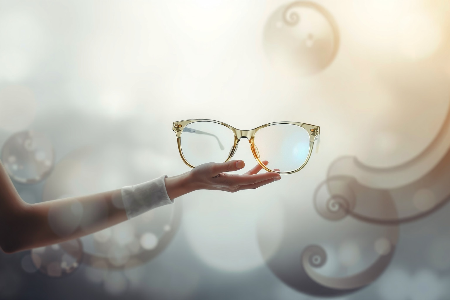 Sognare l'oculista che prescrive occhiali nuovi simboleggia nuova chiarezza.