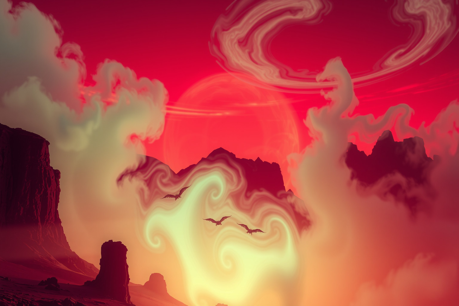 Sognare Marte rosso evoca passioni ardenti e sfide interiori.