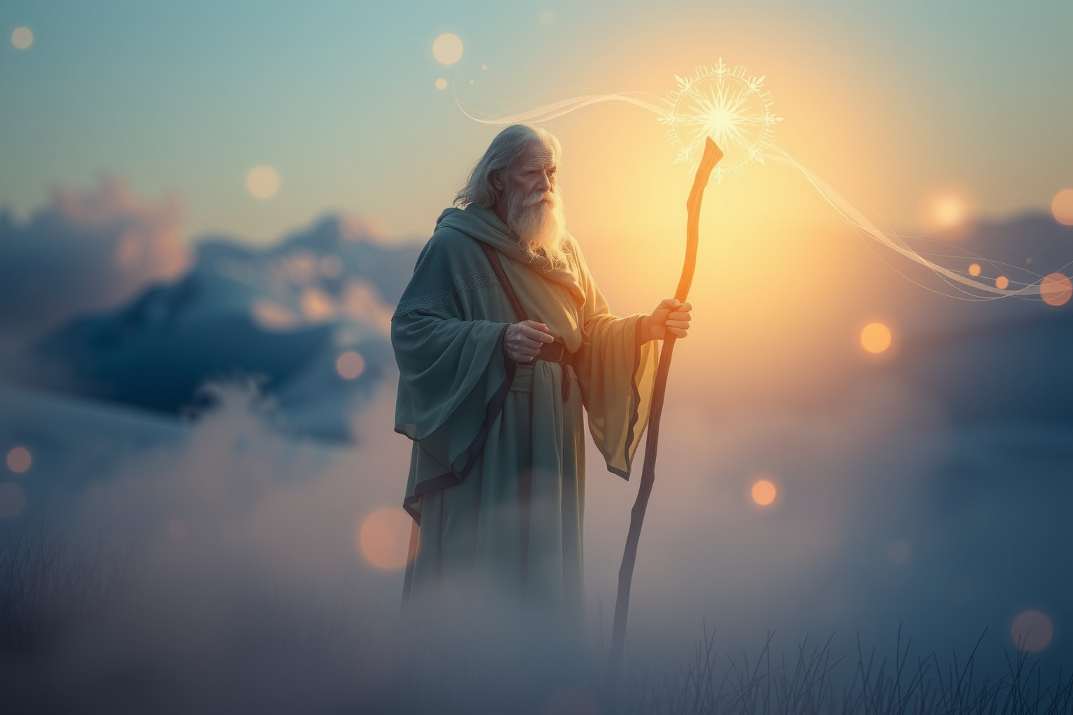 Sognare un pastore anziano simboleggia saggezza e guida spirituale profonda.