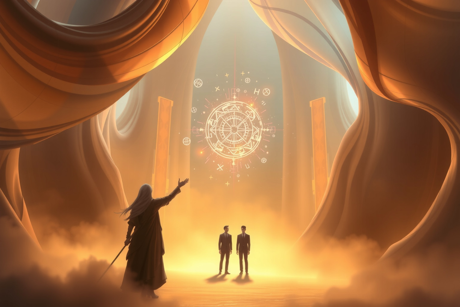 Sognare un patto in un luogo sacro simboleggia impegni spirituali profondi.