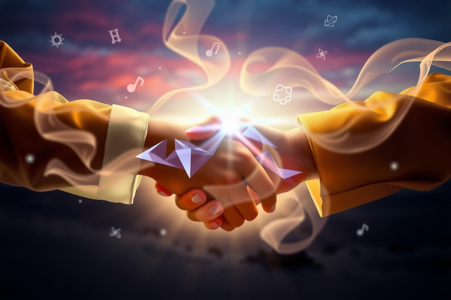 Sognare un patto segreto riflette desiderio di fiducia nascosta.